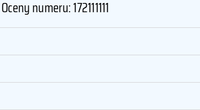 Numer telefonu 172111111 172111111