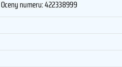Numer telefonu 422338999 422338999