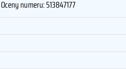 Numer telefonu 513847177 513847177