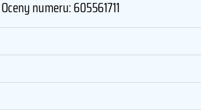 Numer telefonu 605561711 605561711