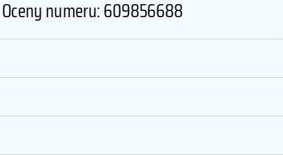 Numer telefonu 609856688 609856688