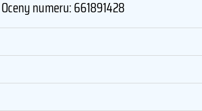 Numer telefonu 661891428 661891428