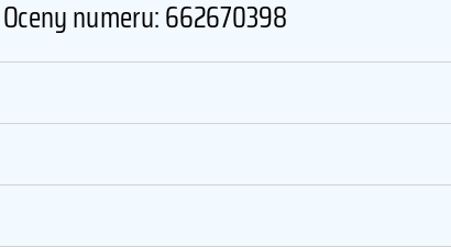 Numer telefonu 662670398 662670398