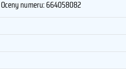 Numer telefonu 664058082 664058082