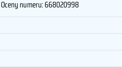 Numer telefonu 668020998 668020998