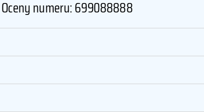 Numer telefonu 699088888 699088888