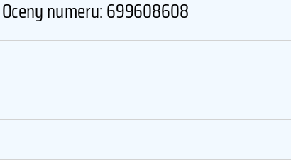 Numer telefonu 699608608 699608608