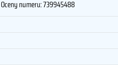 Numer telefonu 739945488 739945488