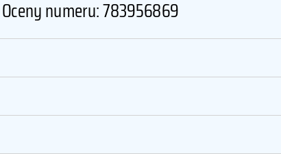 Numer telefonu 783956869 783956869