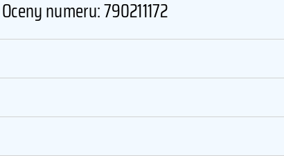 Numer telefonu 790211172 790211172