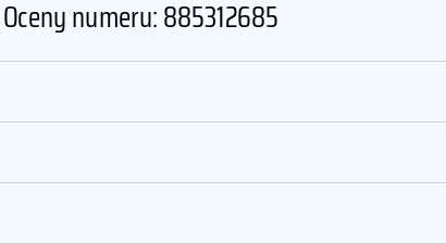 Numer telefonu 885312685 885312685