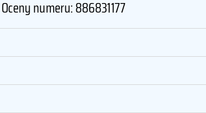 Numer telefonu 886831177 886831177