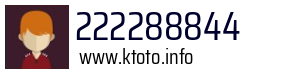 Numer telefonu 222288844 222288844
