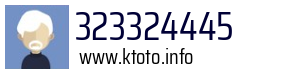 Numer telefonu 323324445 323324445