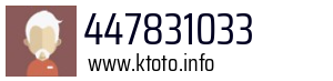 Numer telefonu 447831033 447831033