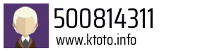 Numer telefonu 500814311 500814311
