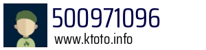 Numer telefonu 500971096 500971096