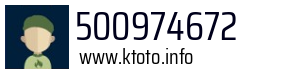 Numer telefonu 500974672 500974672