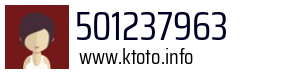 Numer telefonu 501237963 501237963