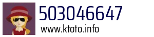 Numer telefonu 503046647 503046647