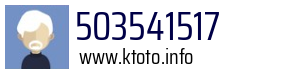 Numer telefonu 503541517 503541517