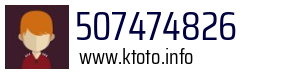 Numer telefonu 507474826 507474826
