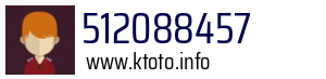 Numer telefonu 512088457 512088457