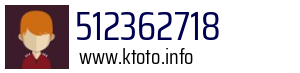 Numer telefonu 512362718 512362718