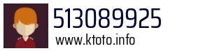 Numer telefonu 513089925 513089925
