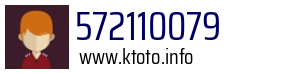 Numer telefonu 572110079 572110079