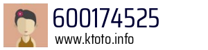 Numer telefonu 600174525 600174525