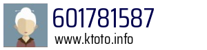 Numer telefonu 601781587 601781587