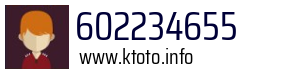 Numer telefonu 602234655 602234655