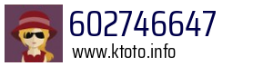 Numer telefonu 602746647 602746647