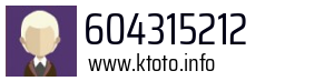 Numer telefonu 604315212 604315212