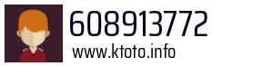 Numer telefonu 608913772 608913772