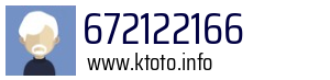 Numer telefonu 672122166 672122166