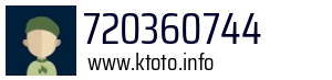 Numer telefonu 720360744 720360744