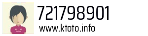 Numer telefonu 721798901 721798901