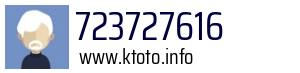 Numer telefonu 723727616 723727616