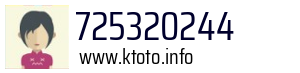 Numer telefonu 725320244 725320244