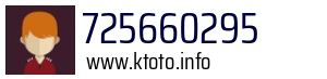 Numer telefonu 725660295 725660295