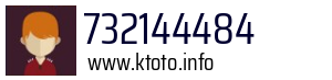 Numer telefonu 732144484 732144484