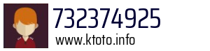 Numer telefonu 732374925 732374925