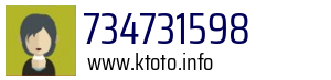 Numer telefonu 734731598 734731598