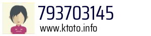 Numer telefonu 793703145 793703145